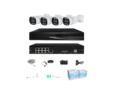 4CH POE NVR Kits